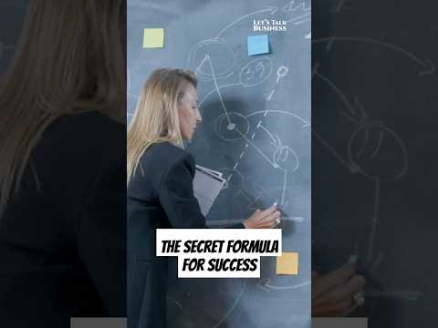 THE SECRET FORMULA FOR SUCCESS #motivation #business #entrepreneurship