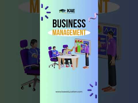 Business management with our comprehensive course by KAE Education