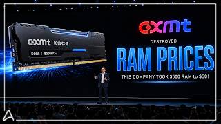This Chinese Company Destroyed The DDR5 RAM Prices Over Night - $500 to $50!