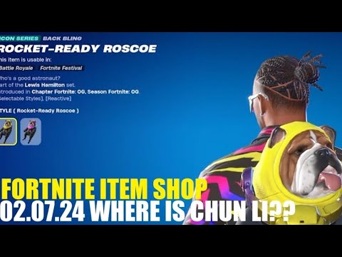 DAY ELEVEN OF CHECKING THE ITEM SHOP DAILY UNTIL CHUN LI COMES BACK TO FORTNITE (38/366)