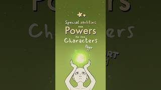 special ability and power ideas for your characters, part 11 🍏#writing #oc #art #originalcharacter