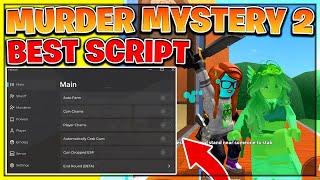 HALLOWEEN  ROBLOX MURDER MYSTERY 2 AUTO CANDY FARM SCRİPT 2024 NEW NO KEY