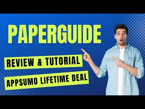 Paperguide Review & Tutorial - How To Use Paperguide AppSumo Lifetime Deal
