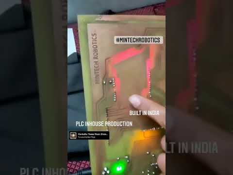 PLC IN-HOUSE PRODUCTION || MINTECHROBOTICS || HMI || AUTOMATION