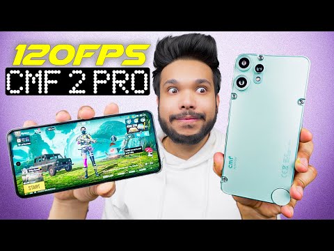 CMF Phone 2 Pro - BGMI/Gaming Extreme Test - Really 120FPS ?