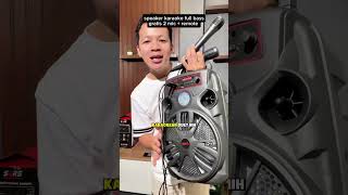 Big speaker at a low price, includes 2 microphones | Bluetooth speaker | Full bass Bluetooth speaker