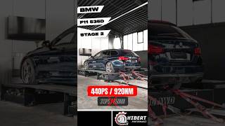 BMW 535d Stage 2 🔥#hibertperformance #tuning #chiptuning #bmw #stage #stage1 #dyno