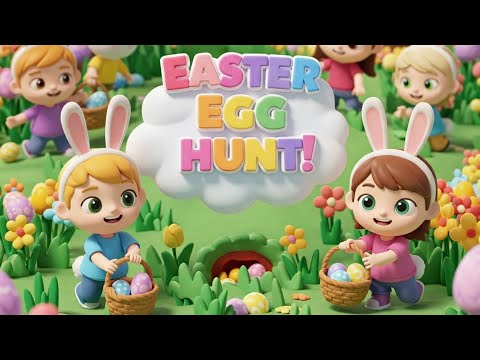 🐰Easter Egg Hunt Adventure Song 🎶 | Fun Easter Song for Kids & Toddlers!