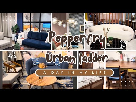 Furniture shopping | Urban Ladder | Pepperfry #minivlog #shopping #aishwaryadiaries 