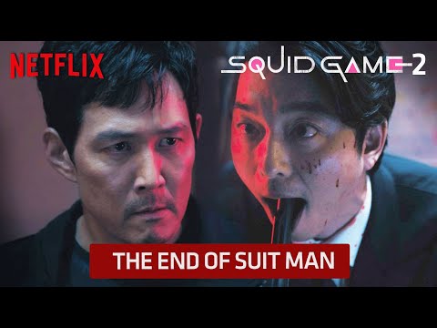 Squid Game 2 - The end of Suit Man in deadly game with Gi-hoon - Netflix  [ENGSUB]