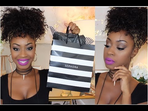Full Face Using Sephora Brand Products| First Impressions Sephora Brand Products
