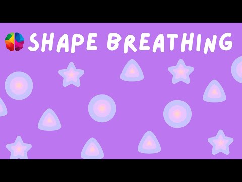 Shape Breathing Mix //Guided Breathing Exercise//Mindfulness for Kids ☁️