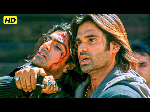 जिस हाथ ने मेरे भाई को छूने की गलती की है, वो हाथ अब सलामत नहीं रहेगा | Suniel Shetty Action Climax