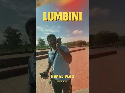 Lumbini Travel Mini Vlog: Journey to Buddha’s Birthplace 🌸🙏