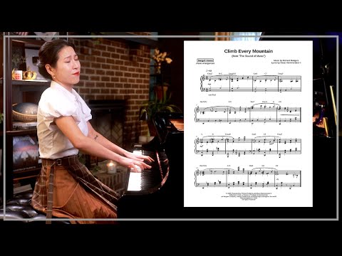 Climb Every Mountain (The Sound of Music) Piano Cover by Sangah Noona with Sheet Music