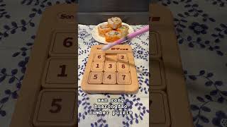 San rong puzzle🔢 #puzzlegame #numbergame #brainpuzzles #shorts