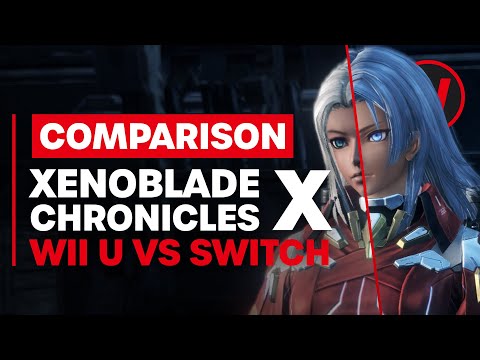 Let's Compare Xenoblade Chronicles X - Wii U vs Switch