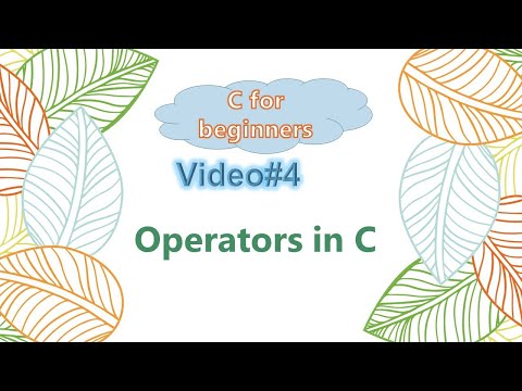 session4 - assignment and arithmetic operators in C