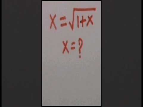 Solve for x | A nice algebra | Math with Bipro | #maths #math #shorts #shortvideo #ytshorts #viral