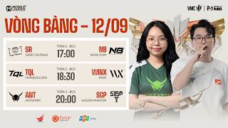 SR vs NB | TQL vs WINX | ANT vs SGP | NGÀY 2 - VÒNG BẢNG | VMC FALL 2026