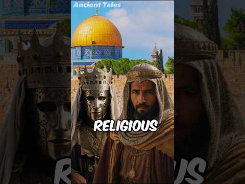 He invaded Jerusalem without Shedding Blood 🩸 🗡️ #historyshorts  #ancienttales #jerusalem