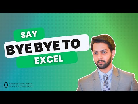 Excel for Beginners - Bye Bye Microsoft Excel