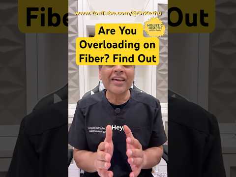 Are You Overloading on Fiber? Find Out! Ivy League Trained Gastroenterologist Advises! #shorts