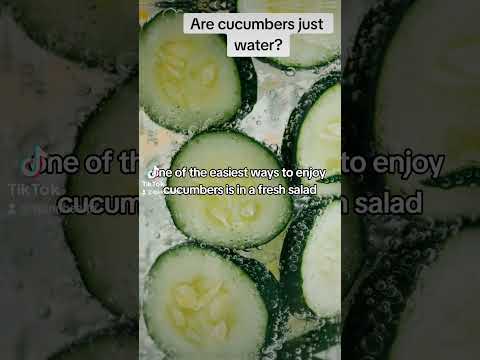 Myth or Truth Pt5. Are cucumbers just water #cucumber #nutrition ##healthandwellness #smoothies