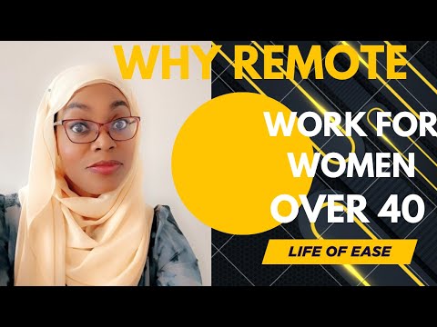 Women over 40, Work Remote, Get Peace!
