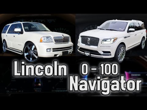Lincoln Navigator (0-100 KM/H) (0-60 MPH) ACCELERATION BATTLE