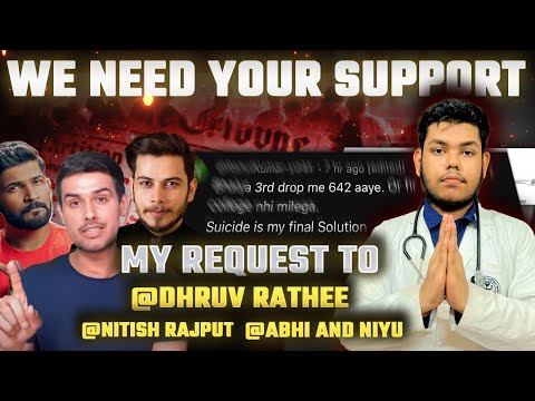 My Request To @dhruvrathee @NitishRajput @AbhiandNiyu  : We NEED Your Support 🙏 #NTASCAM
