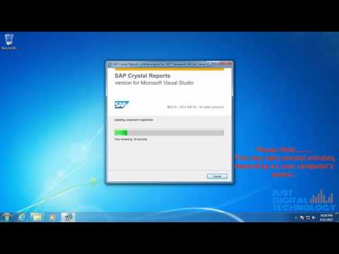 How to Install SAP Crystal Reports Runtime