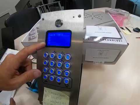 AES GSM Multicom User Entry Instruction Video