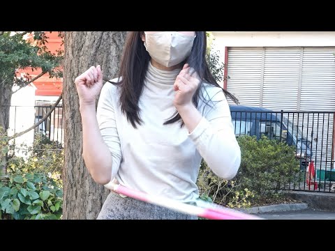 ぼっち縄跳びがヤバすぎた…(ノーブラでver)