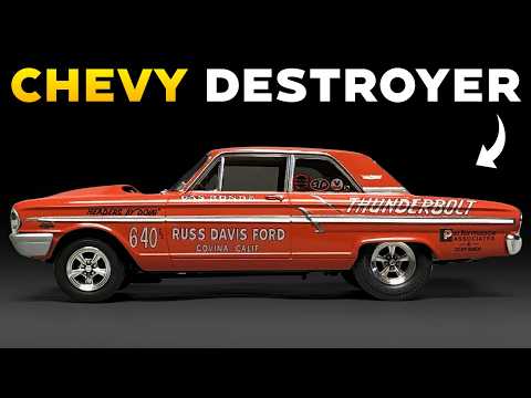 Outlawed Ford 427 Cammer SOHC in a 1964 Thunderbolt