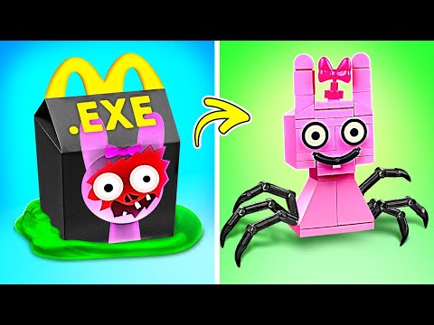 Don't Open .EXE Sprunki Happy Meal Box! *Incredibox Paper Game Of Clue*