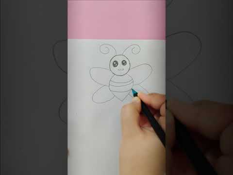 Butterfly Drawing 🦋 #shorts #youtubeshorts #easydrawing #art #butterflydrawing #drawing #kidsdrawing