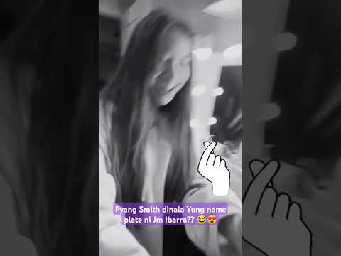 Fyang Smith Ni display Yung Name plate ni Jm Ibarra sa room niya ? Panuoring mabuti 🤣😍 inlababo?