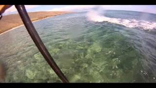 SUP SURFING SMALL WAVES