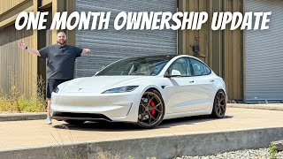 Everything I Love & Hate About My 2025 Tesla Model 3 Performance - One Month Ownership Update!