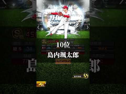 個人的に思うB9&TH第2弾強さランキング #shorts #プロスピa #プロスピ #ぷろすぴ #プロ野球 #ベストナインタイトルホルダー