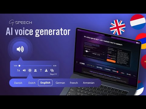 GSpeech Review: Lifelike Text To Speech Software | AppSumo Lifetime Deal