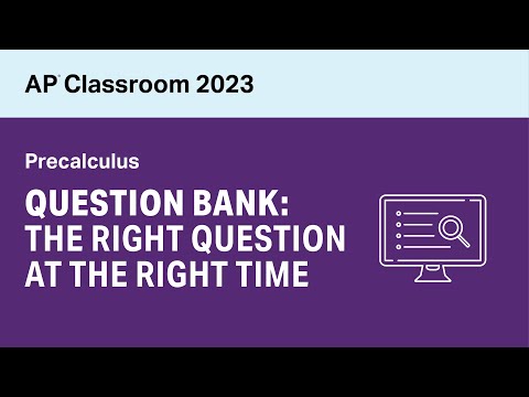 Question Bank for Precalculus