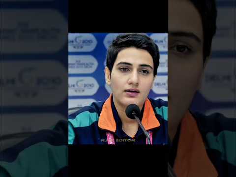 Geeta Interview | Gold Medal 🏅| #shortsviral #movie #attitude #moviereview #dangal #papakipari