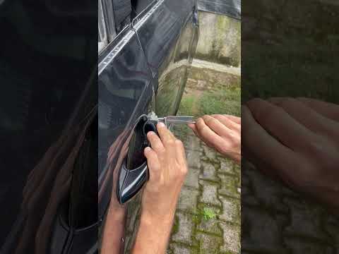 How to open a VW Touareg! thanks Lishi tool HU66  #automobile #carkeys #keyauto #shorts