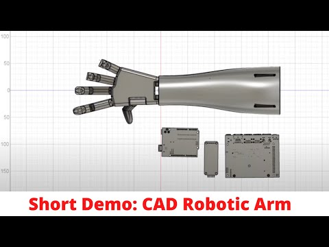 Robotic Arm CAD Design Demo