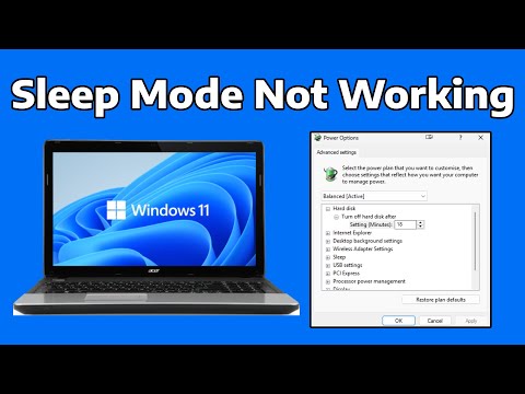 How To Fix Windows 11 Sleep Mode Not Working (2025)