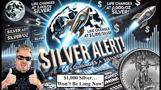 SILVER ALERT! Nothing Can Stop The Silver Moonshot NOW! Life Changes at $1,000/oz Silver! (Bix Weir)