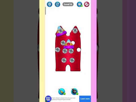 Screw Puzzle Gameplay in 20 Minutes