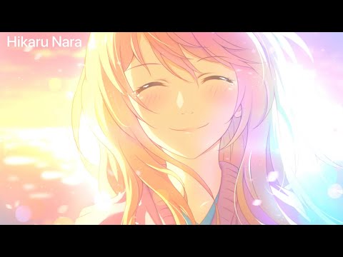 ( English+romaji ) kimi dayo kimi nandayo oshiete kureta | Hikaru Nara Lyrics |April in your lie OP